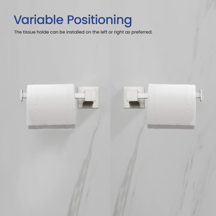 Quadra 5-Piece Bathroom Hardware Set in 1