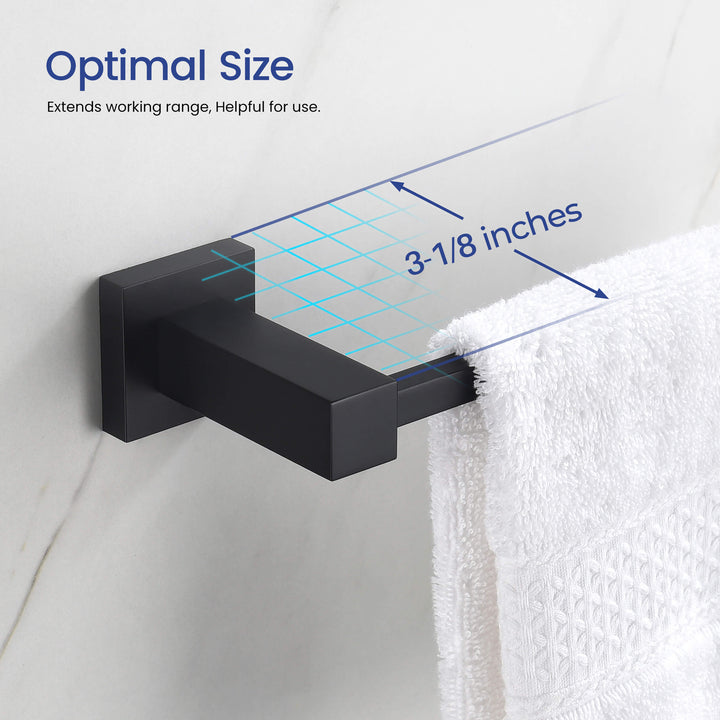 Quadra 5-Piece Bathroom Hardware Set in 2