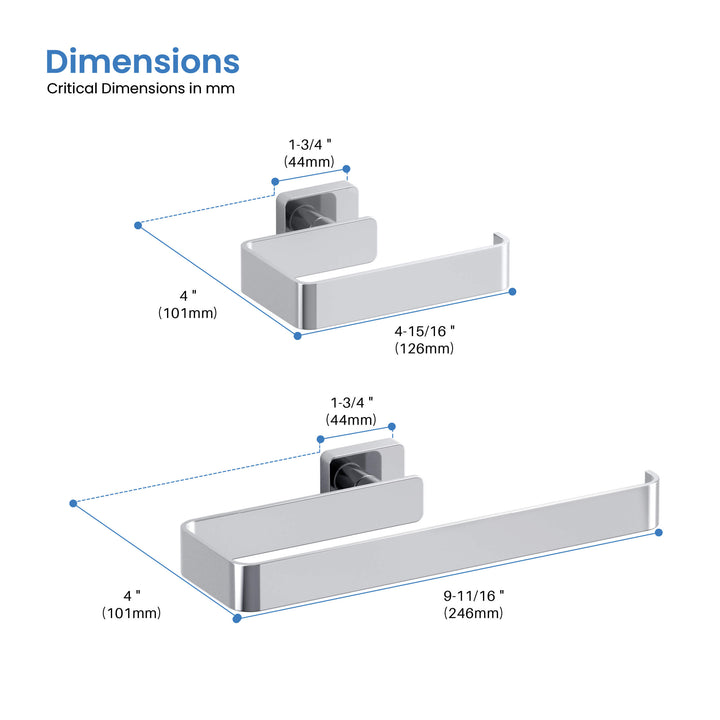 Fusion 2-Piece Bathroom Hardware Set