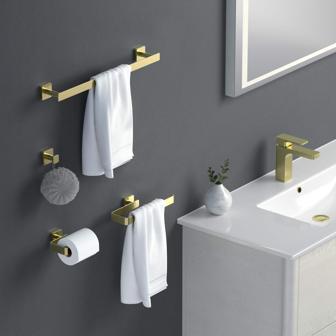 Fusion 4-Piece Bathroom Hardware Set in 2