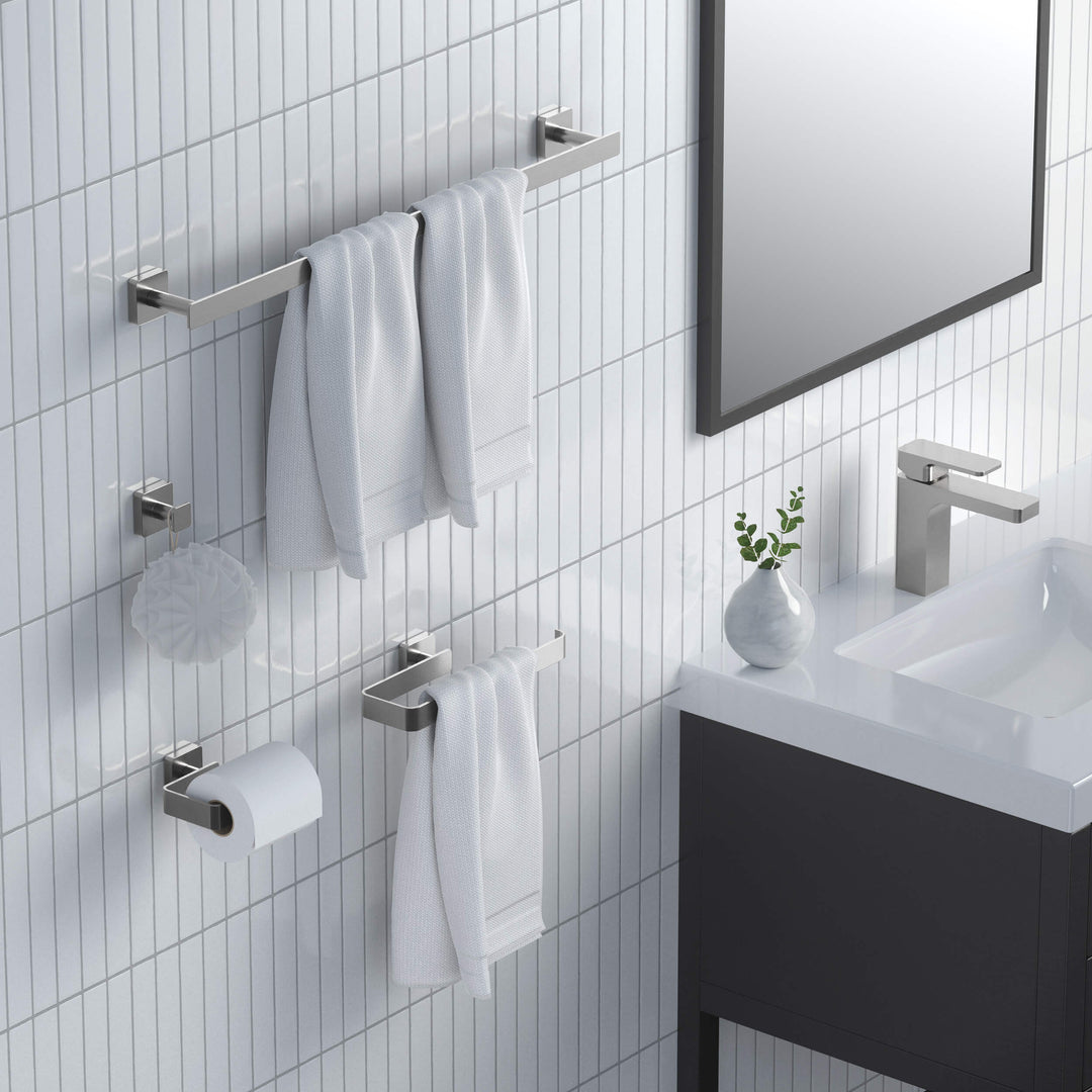 Fusion 4-Piece Bathroom Hardware Set