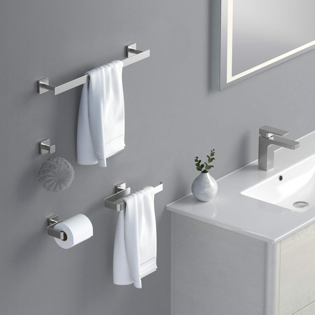 Fusion 4-Piece Bathroom Hardware Set in 2