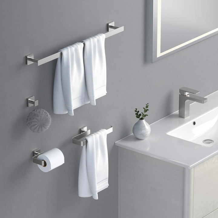 Fusion 4-Piece Bathroom Hardware Set