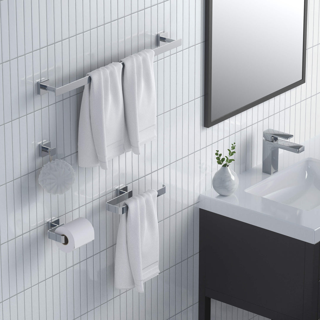 Fusion 4-Piece Bathroom Hardware Set