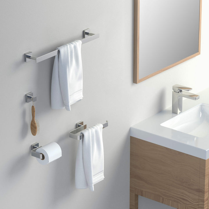 Fusion 4-Piece Bathroom Hardware Set in 2
