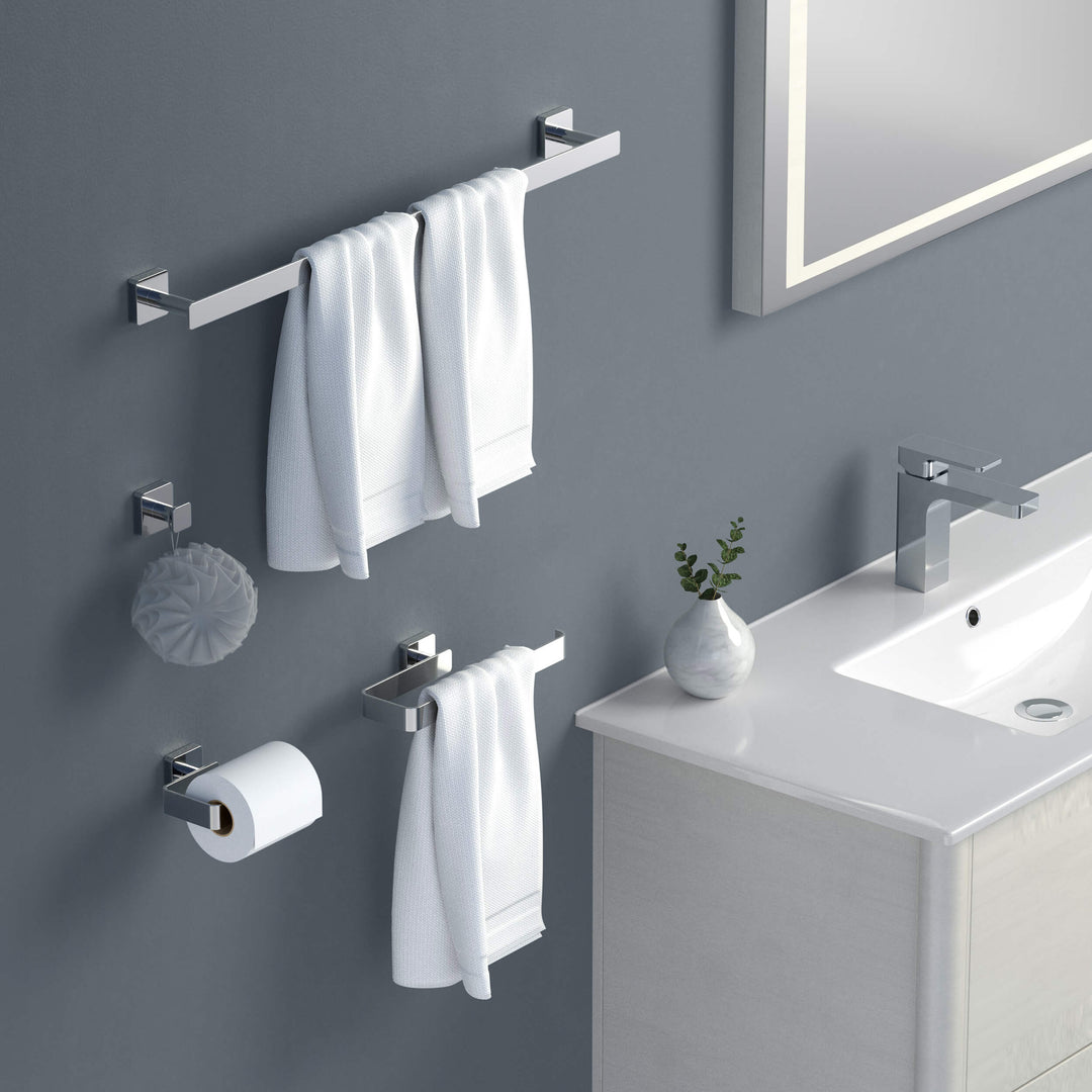 Fusion 4-Piece Bathroom Hardware Set