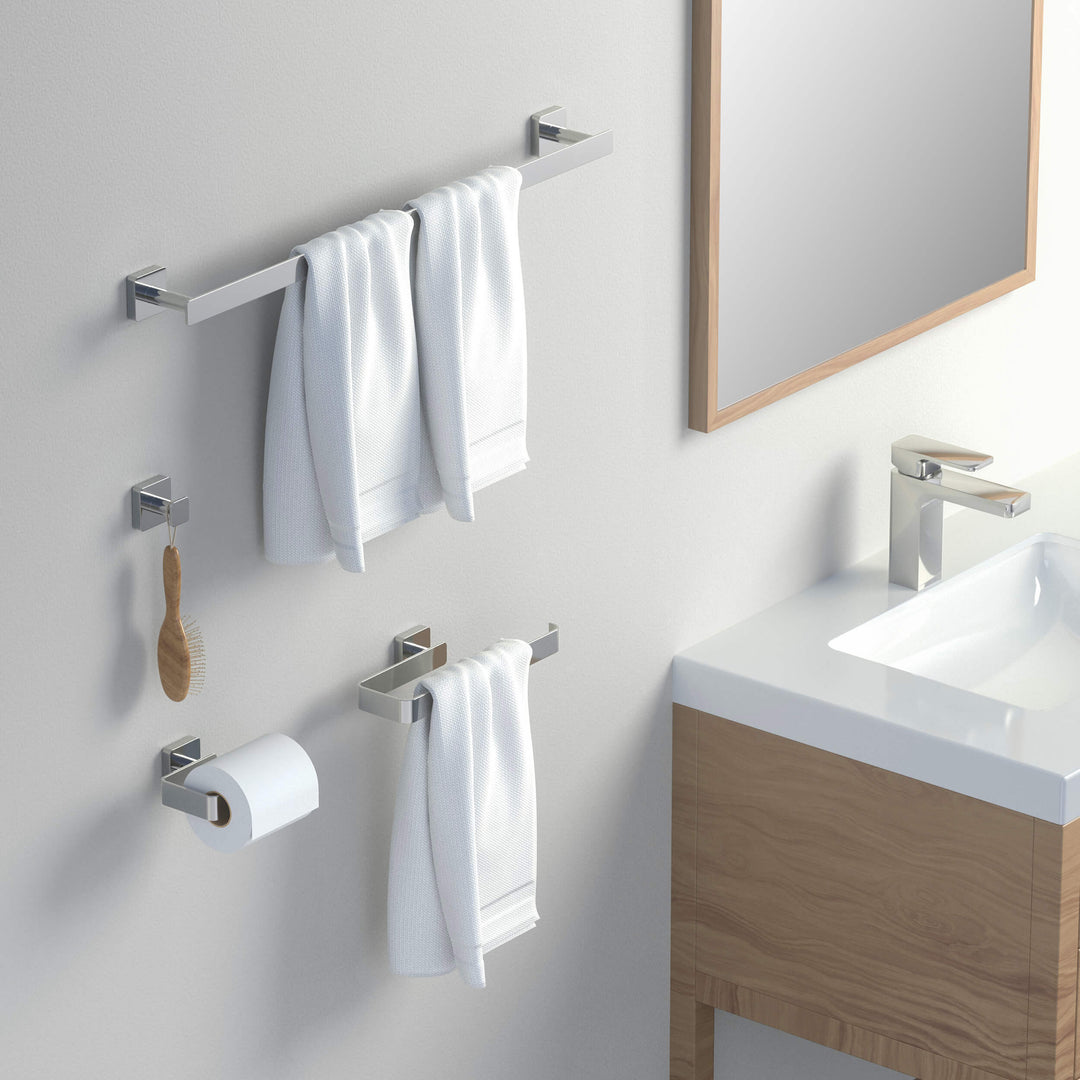 Fusion 4-Piece Bathroom Hardware Set