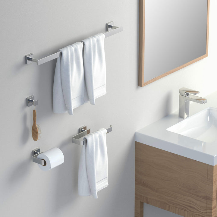 Fusion 4-Piece Bathroom Hardware Set