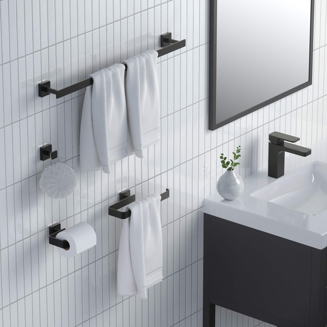 Fusion 4-Piece Bathroom Hardware Set