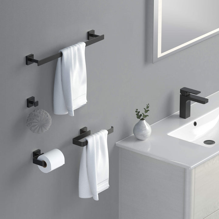 Fusion 4-Piece Bathroom Hardware Set in 2