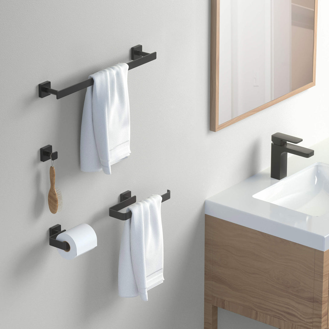 Fusion 4-Piece Bathroom Hardware Set in 2