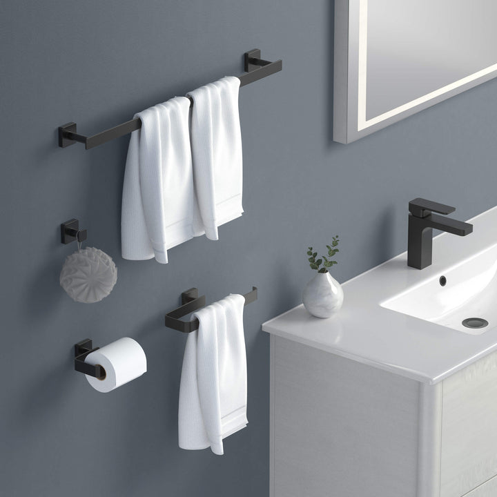Fusion 4-Piece Bathroom Hardware Set