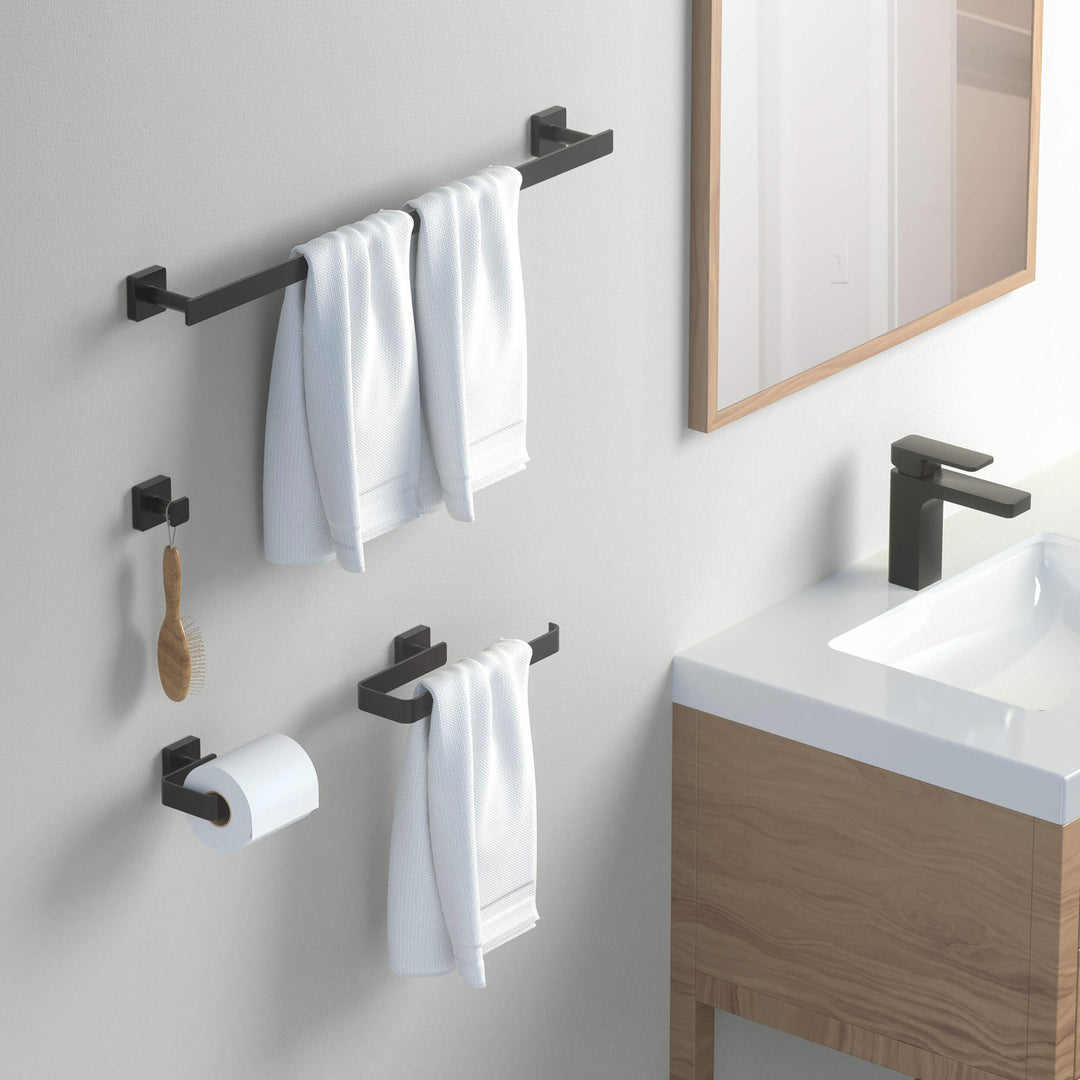 Fusion 4-Piece Bathroom Hardware Set