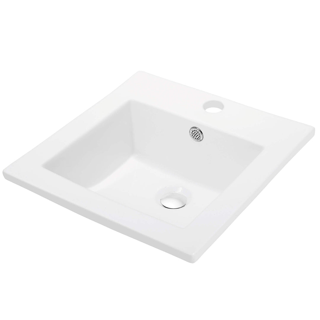 24"-36" Top-Mount Ceramic Basin
