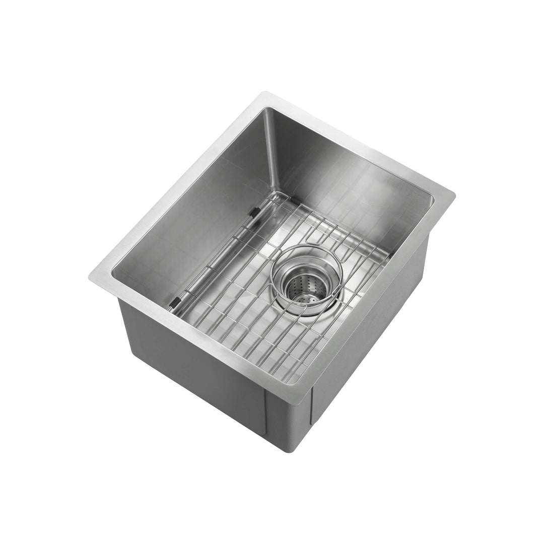 14" Undermount Single Bowl 16-Gauge Stainless Steel Kitchen Sink
