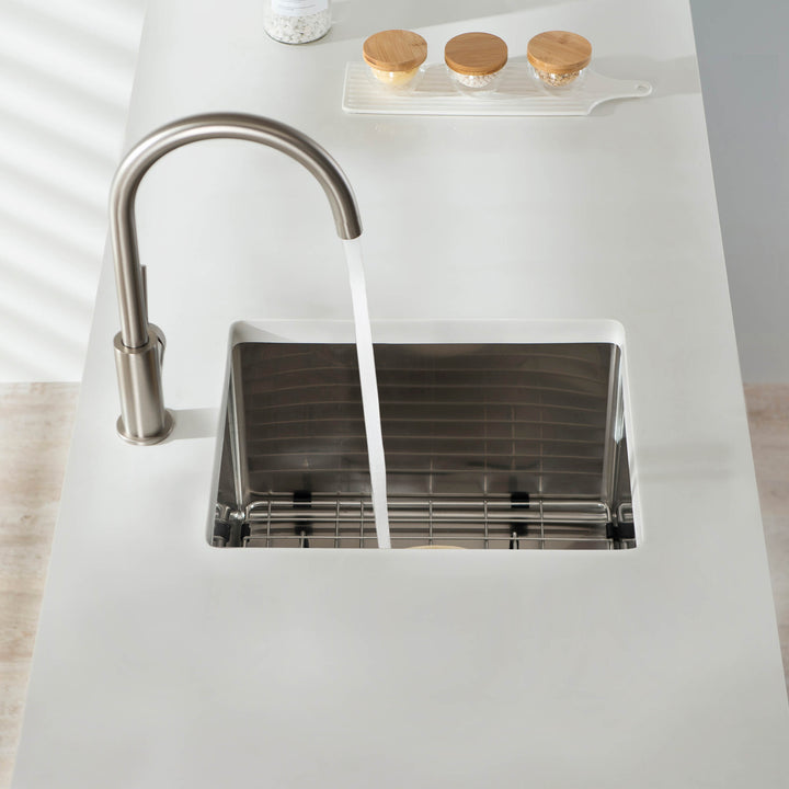 14" Undermount Single Bowl 16-Gauge Stainless Steel Kitchen Sink