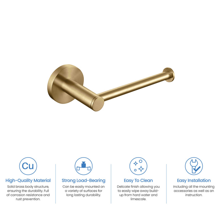 Halo Wall-Mounted Toilet Paper Holder in Circular 1402