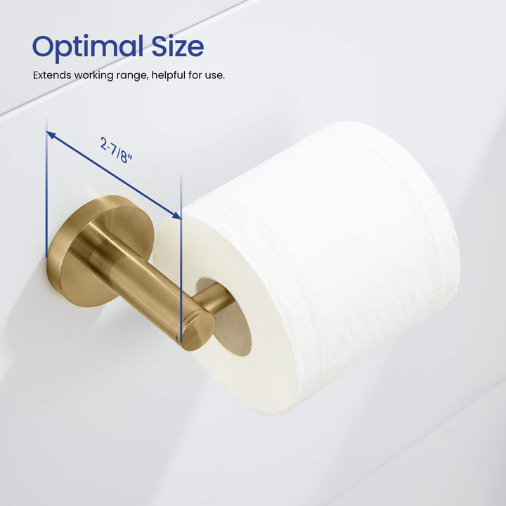 Halo Wall-Mounted Toilet Paper Holder in Circular 1402