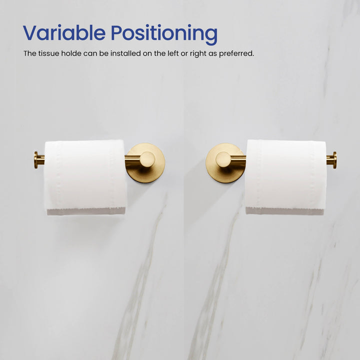 Halo Wall-Mounted Toilet Paper Holder in Circular 1402