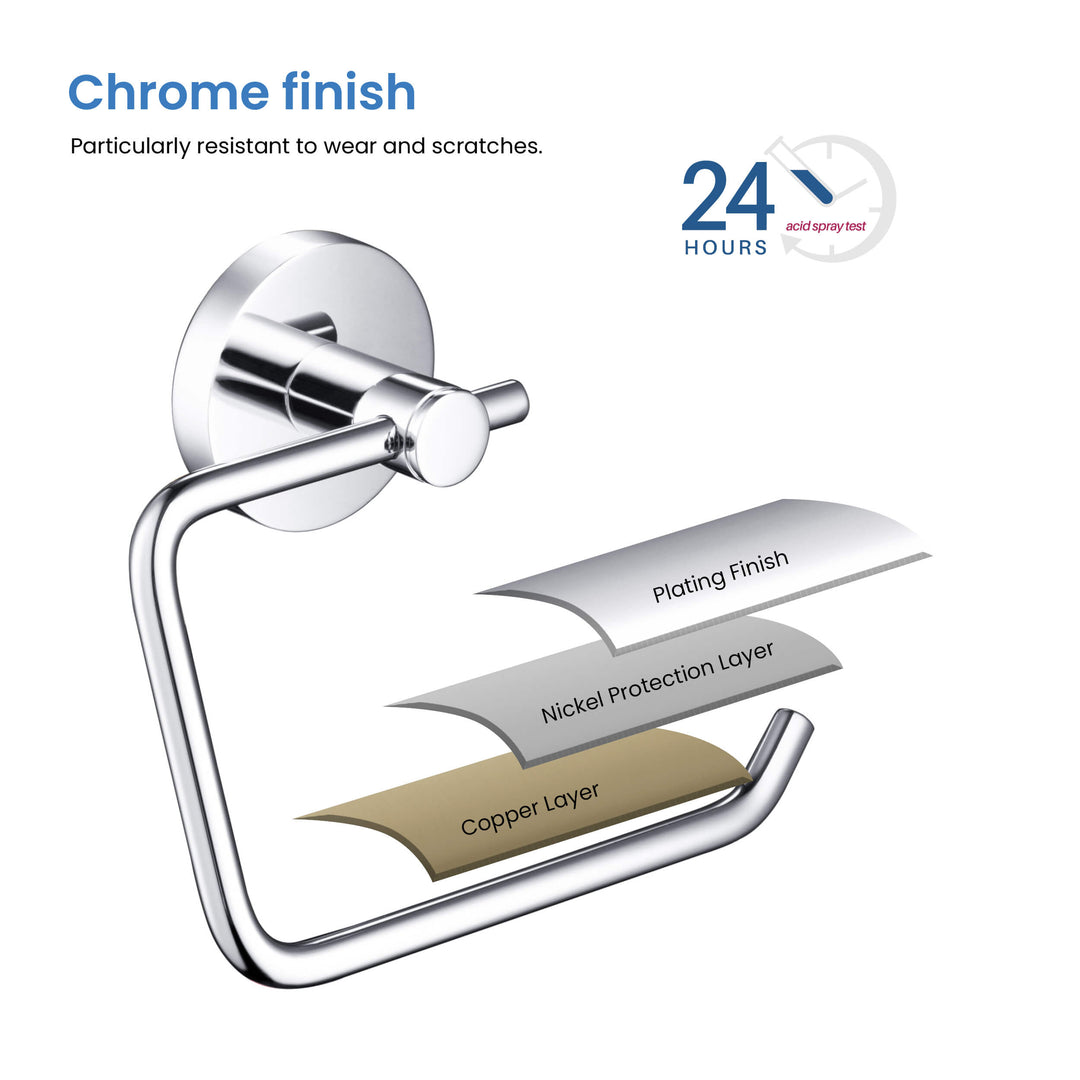 Halo Wall-Mounted Toilet Paper Holder in Halo 1405