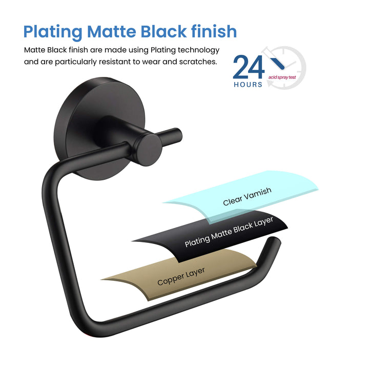 Halo Wall-Mounted Toilet Paper Holder in Halo 1405