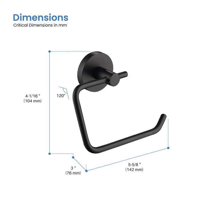 Halo Wall-Mounted Toilet Paper Holder in Halo 1405