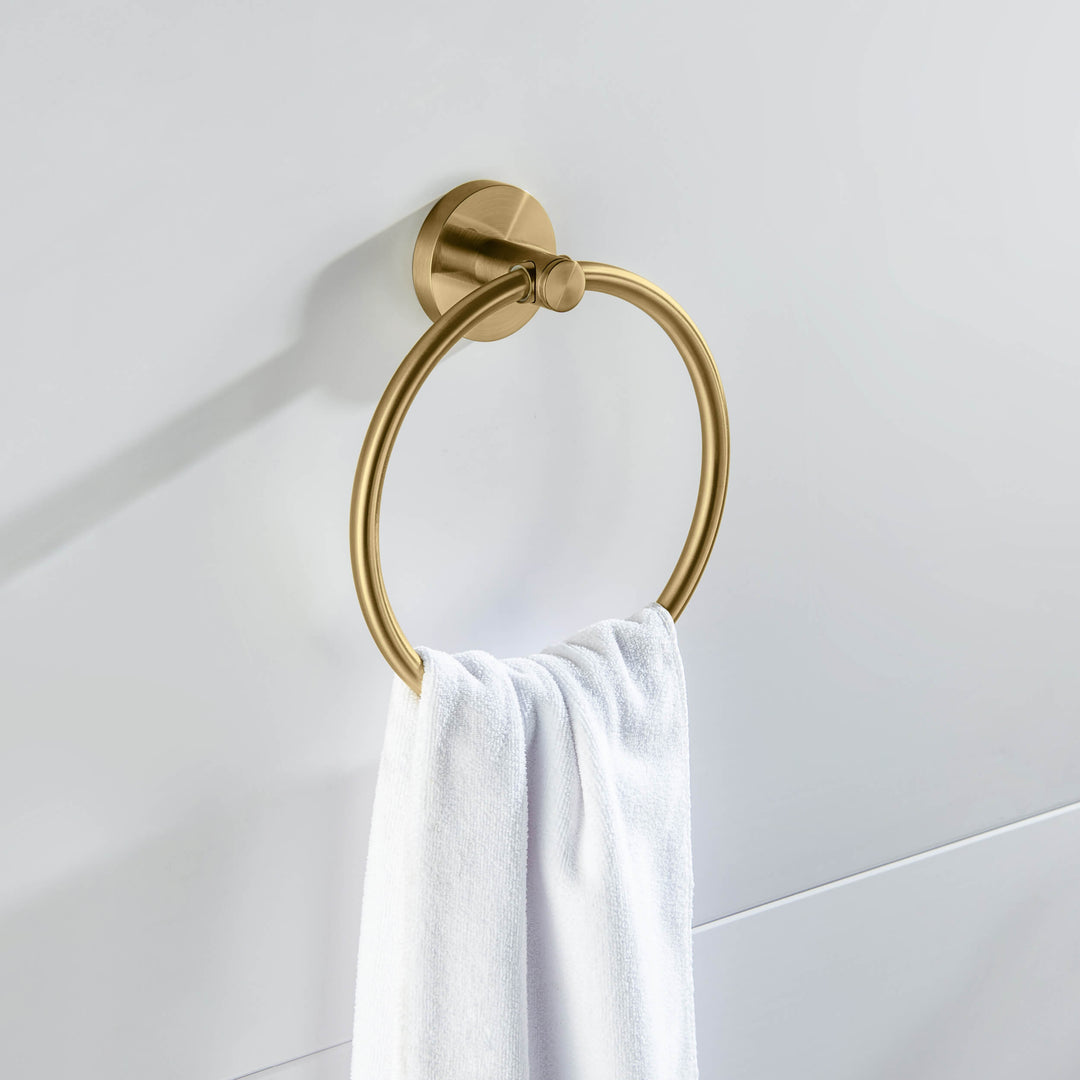 Halo Bathroom Towel Ring