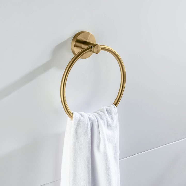 Halo Bathroom Towel Ring