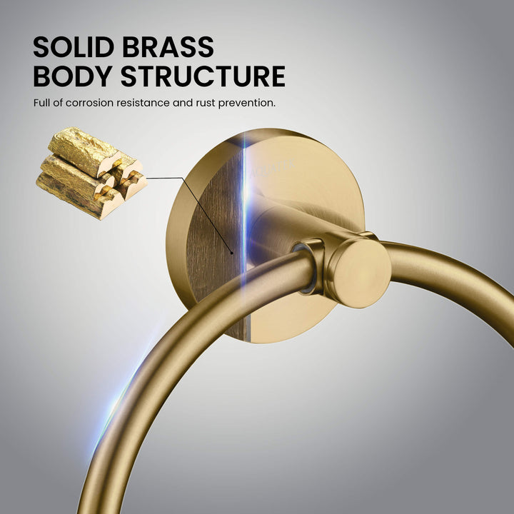 Halo Bathroom Towel Ring