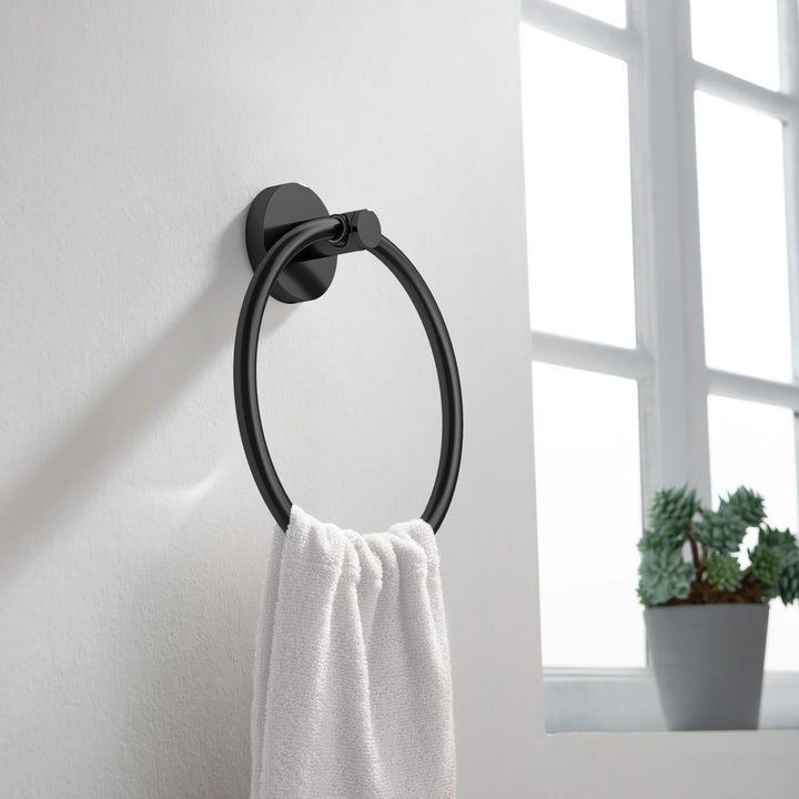 Halo Bathroom Towel Ring