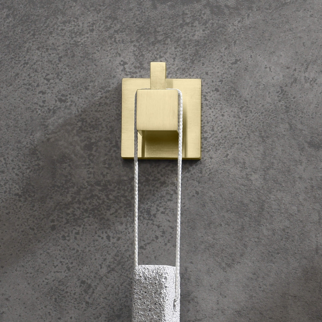 Quadra Towel &amp; Robe Hook, 2-Pack
