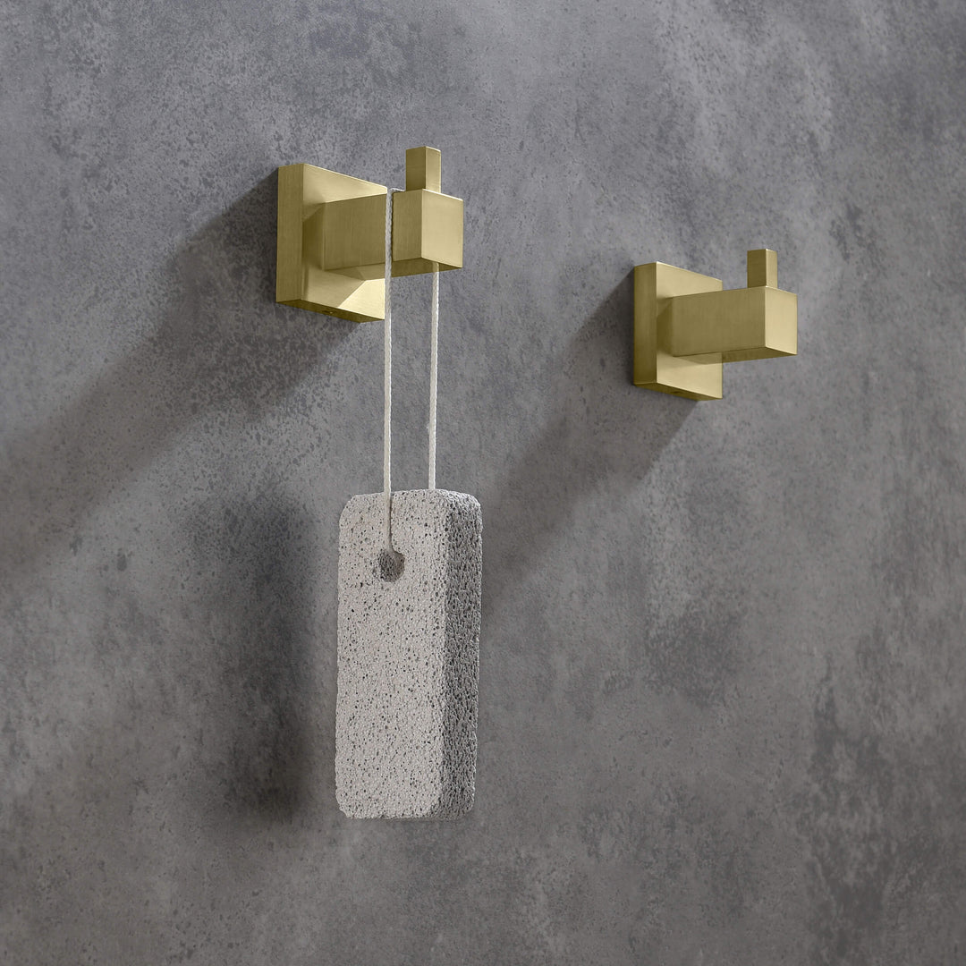 Quadra 4-Piece Bathroom Hardware Set in 1