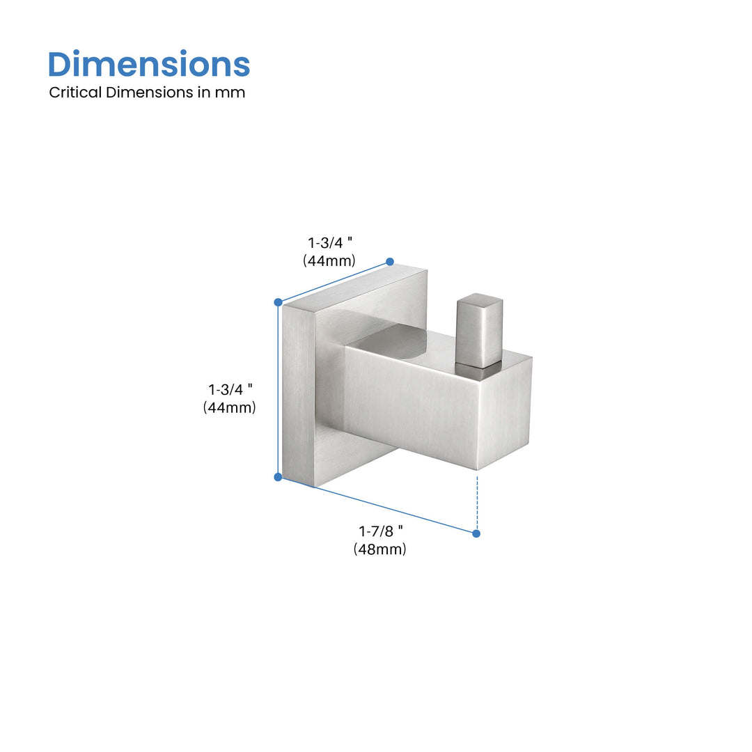 Quadra Towel &amp; Robe Hook