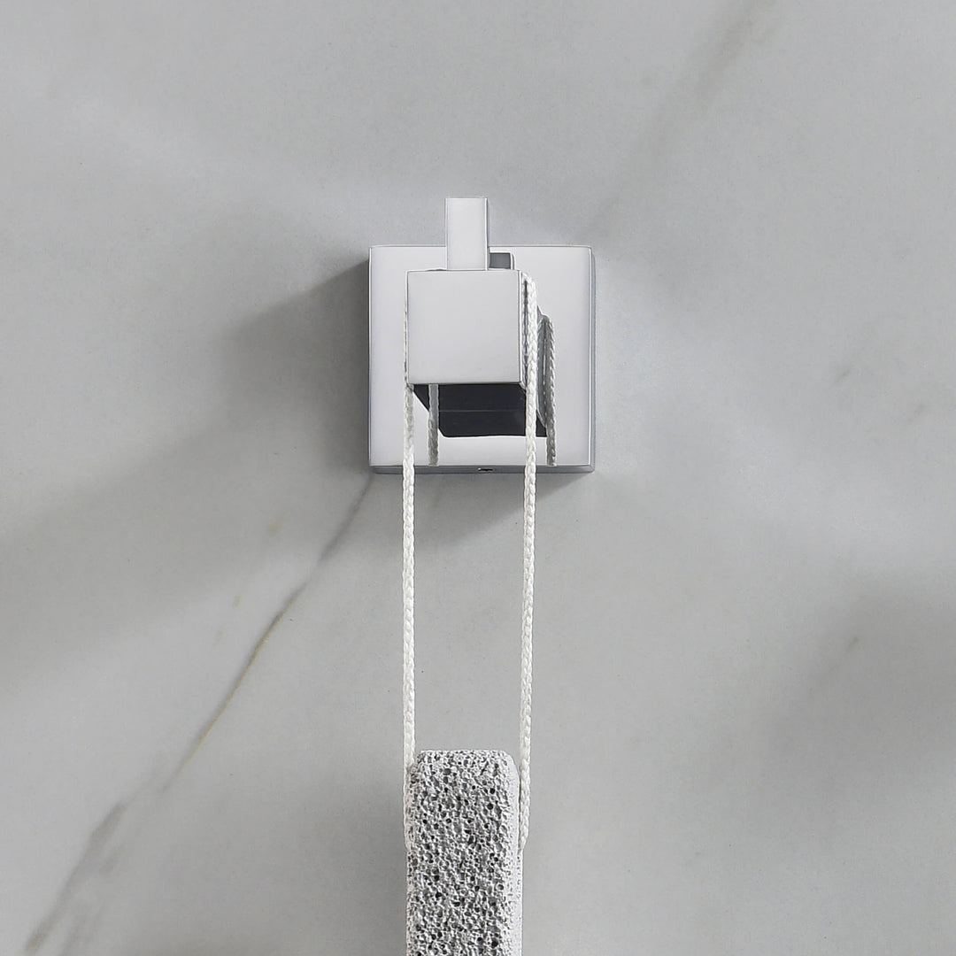Quadra Towel &amp; Robe Hook, 2-Pack