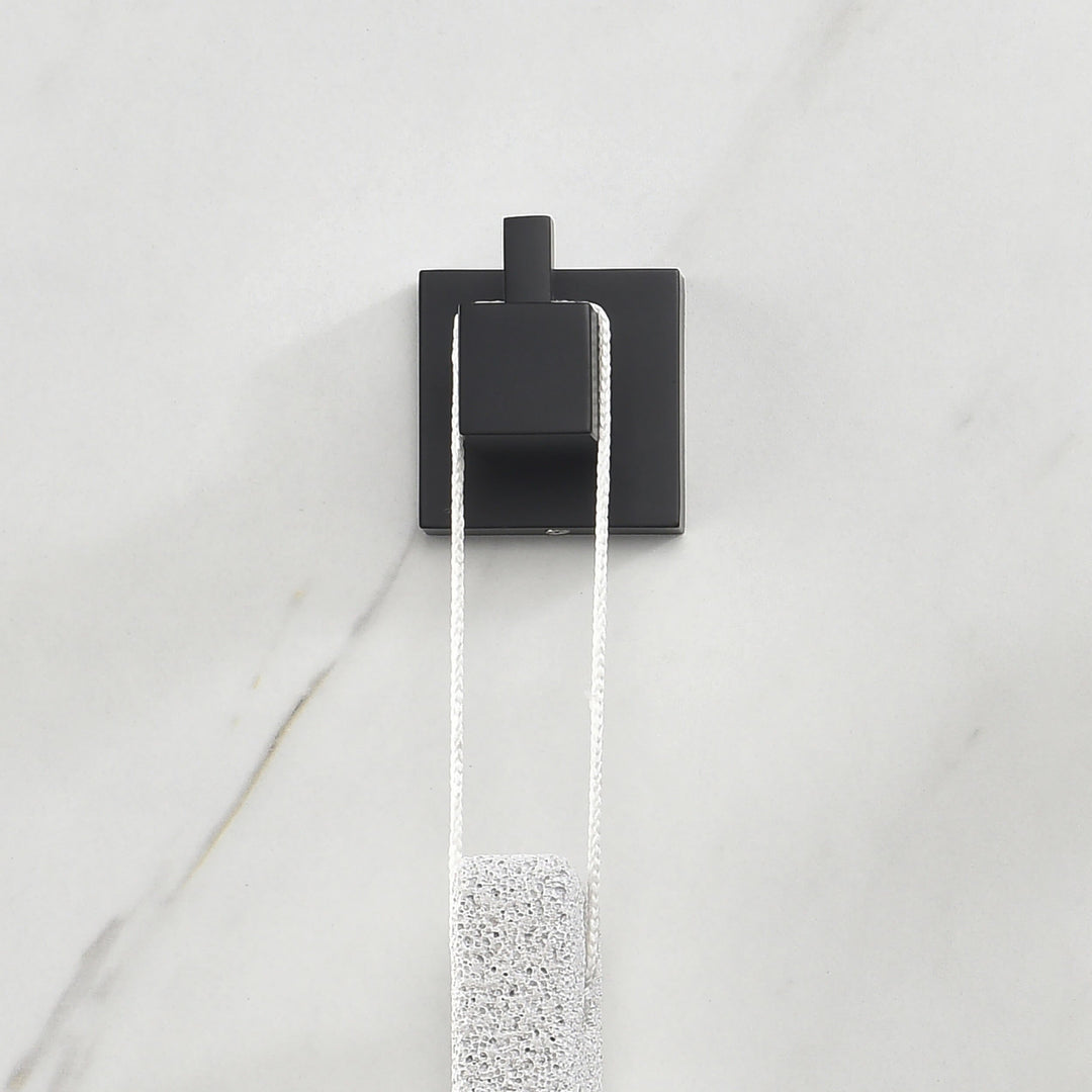 Quadra Towel &amp; Robe Hook, 2-Pack