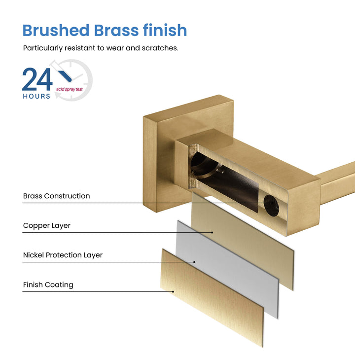 Quadra Wall-Mounted Toilet Paper Holder