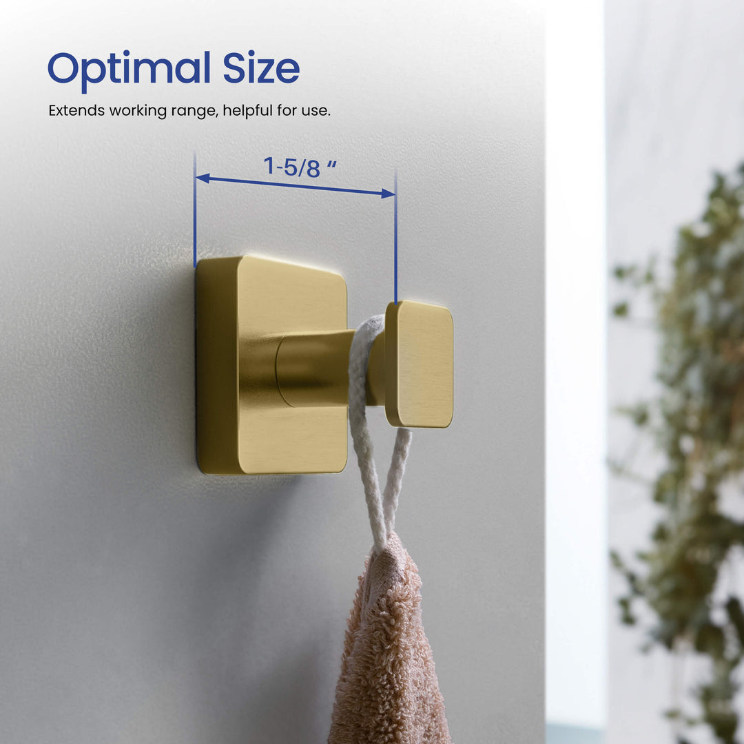 Fusion Bathroom Towel &amp; Robe Hook