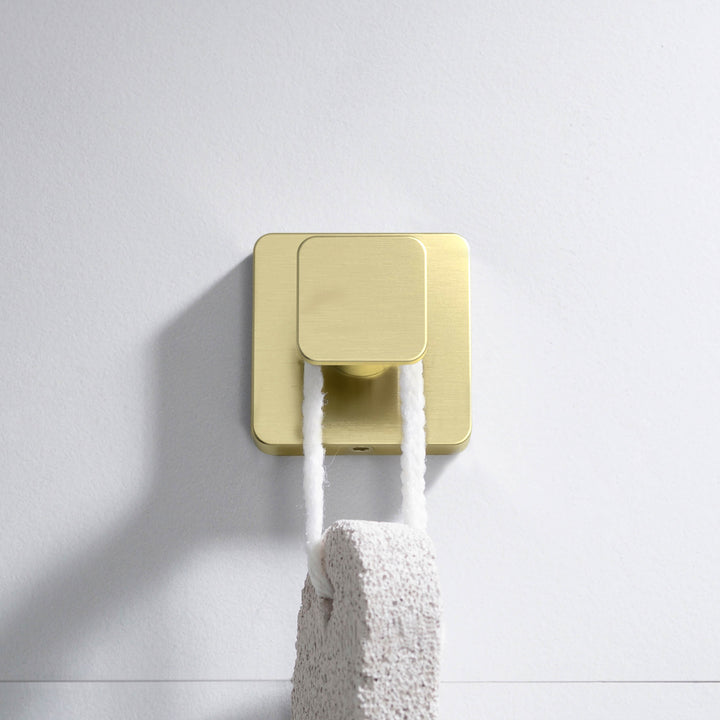 Fusion Bathroom Towel &amp; Robe Hook, 2-Pack