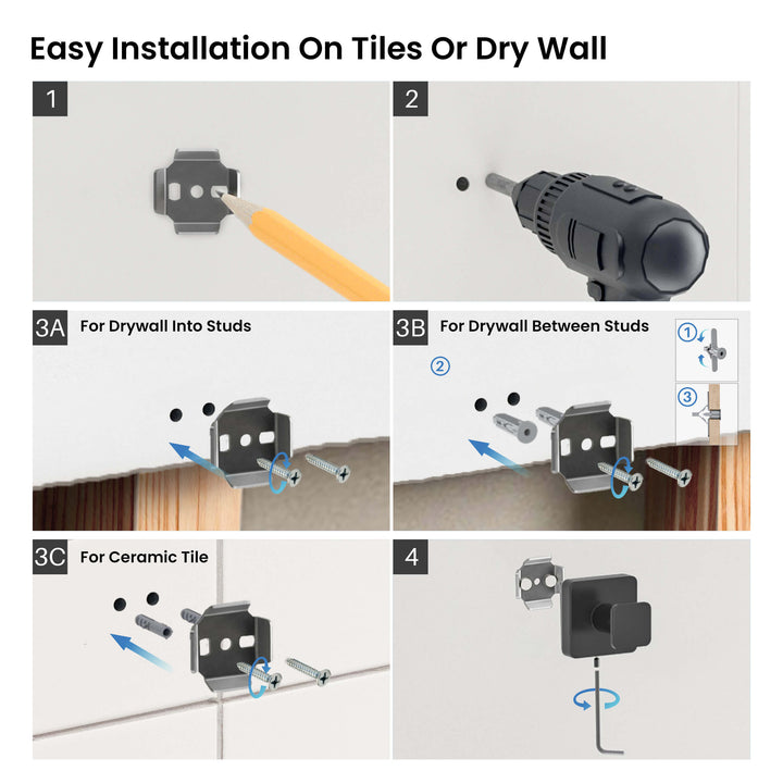Fusion Bathroom Towel &amp; Robe Hook