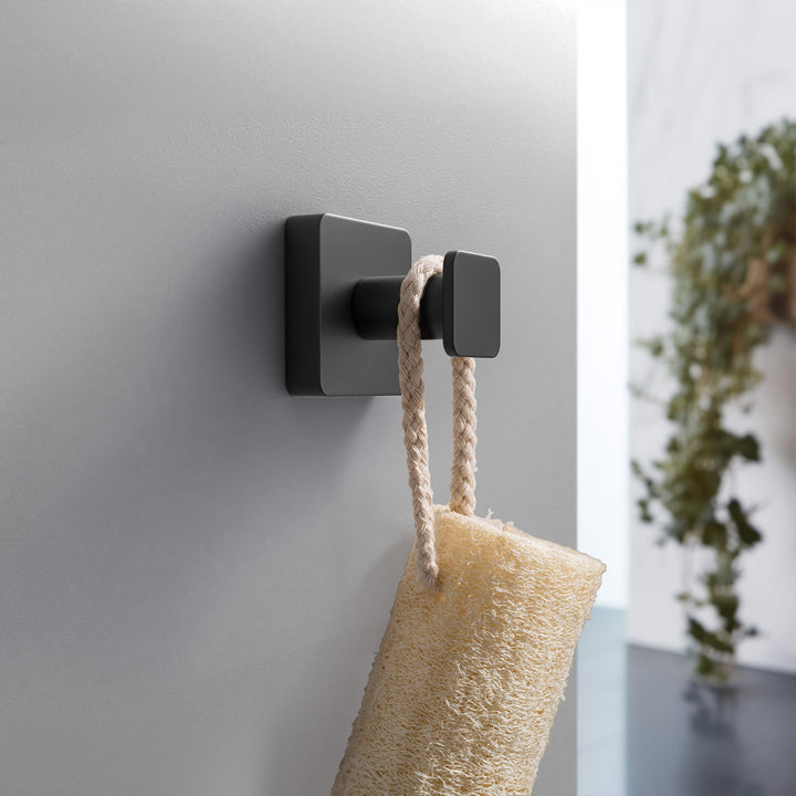 Fusion Bathroom Towel &amp; Robe Hook, 2-Pack