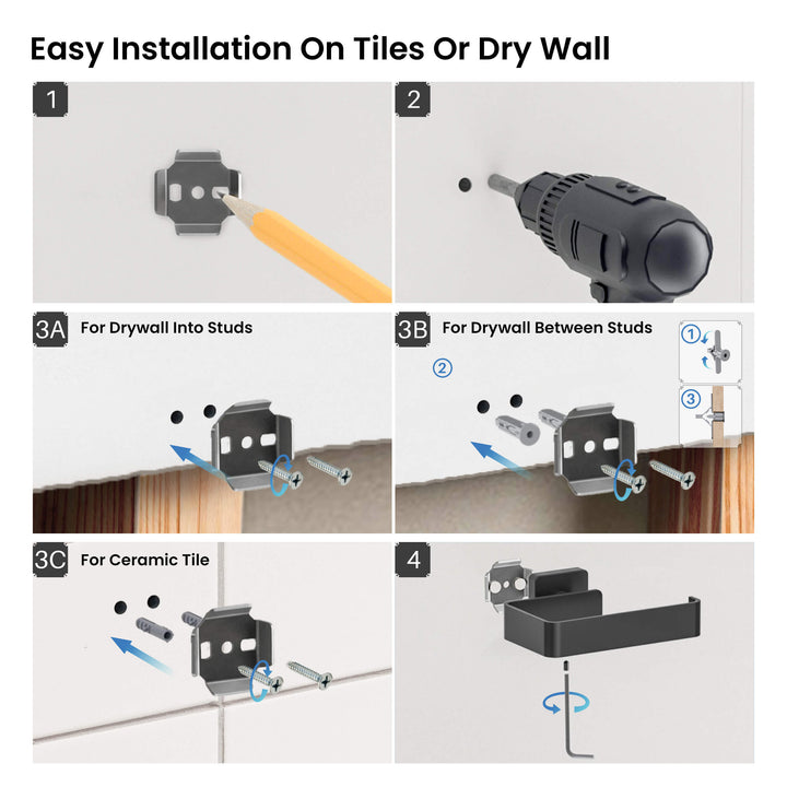 Fusion Wall-Mounted Toilet Paper Holder