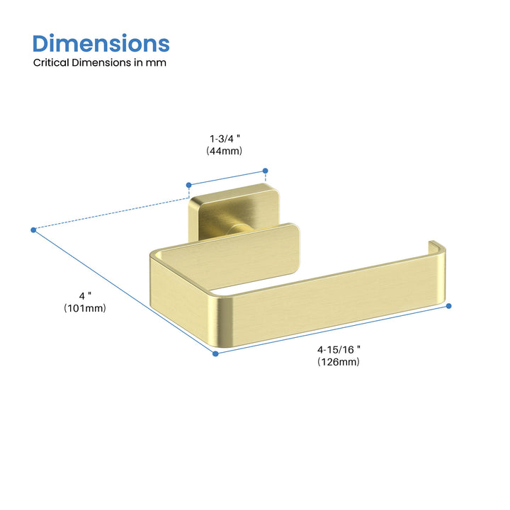 Fusion Wall-Mounted Toilet Paper Holder