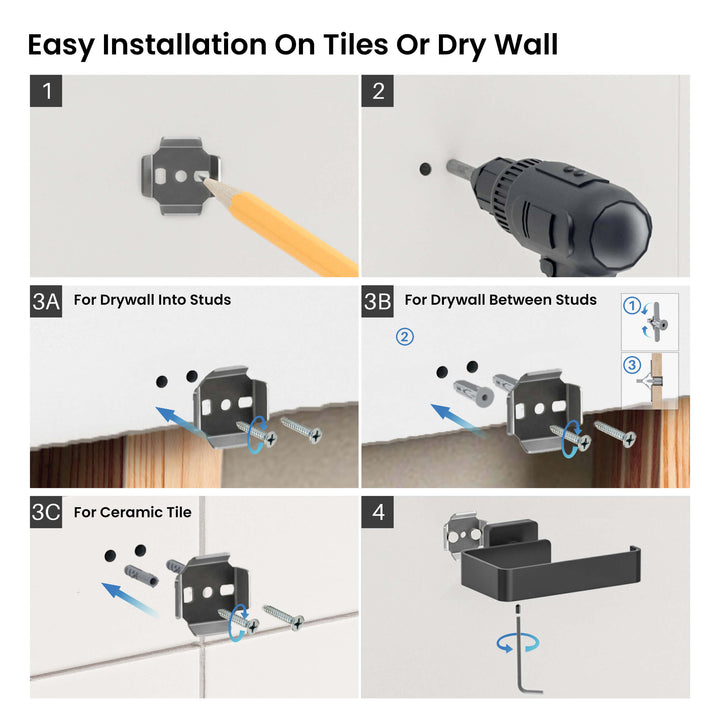 Fusion Wall-Mounted Toilet Paper Holder