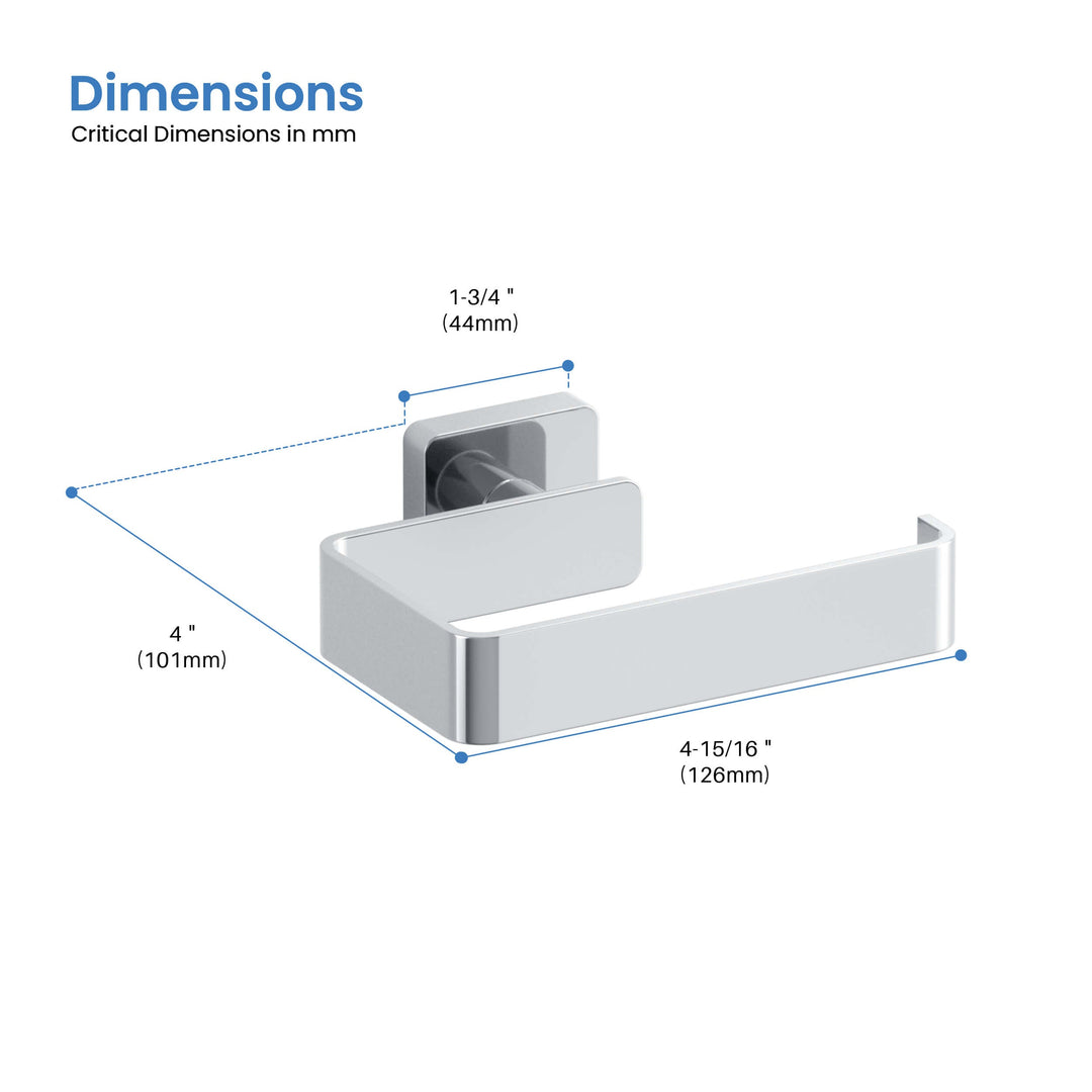 Fusion Wall-Mounted Toilet Paper Holder