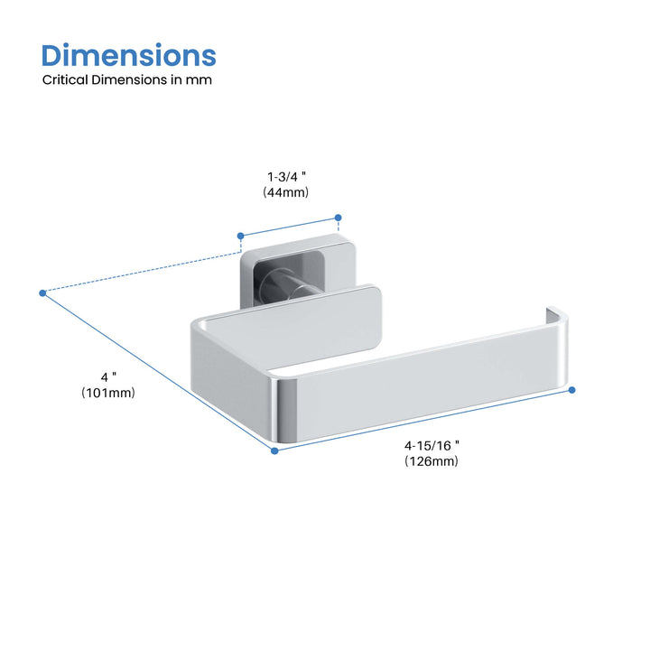 Fusion Wall-Mounted Toilet Paper Holder