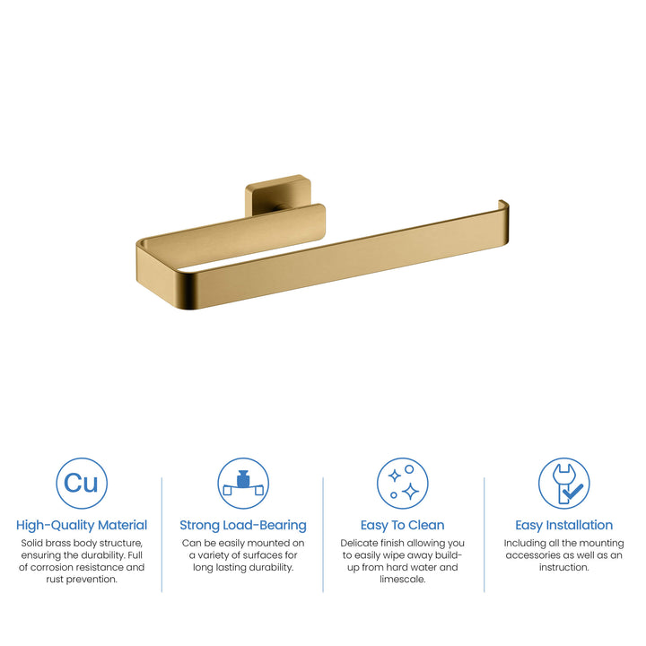 Fusion 10" Bathroom Towel Bar