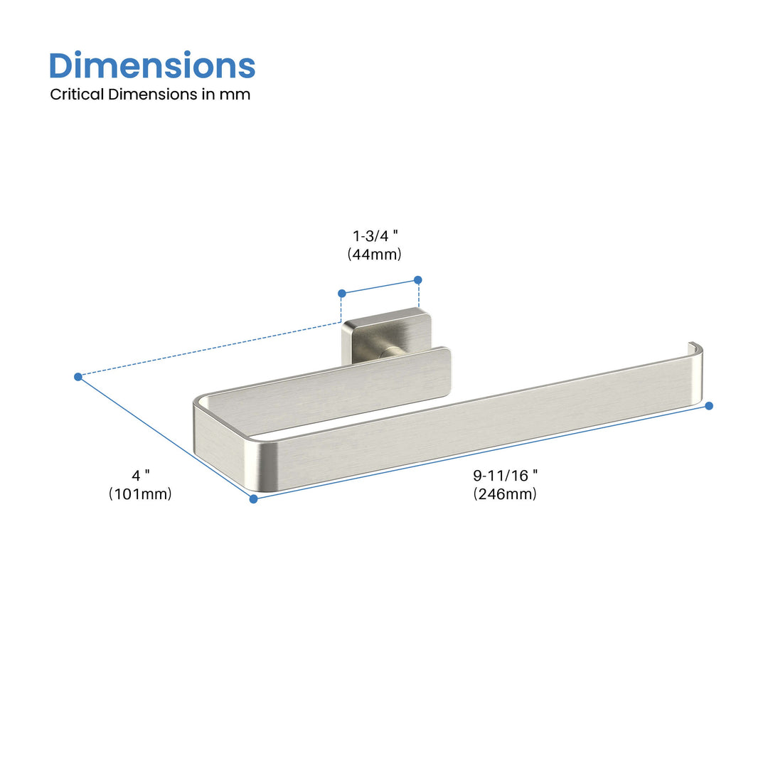 Fusion 10" Bathroom Towel Bar
