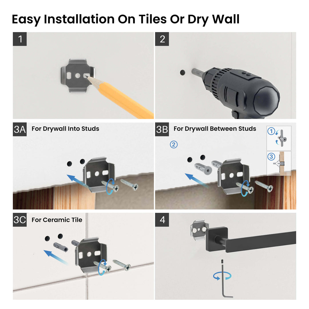 Fusion 24" Bathroom Towel Bar