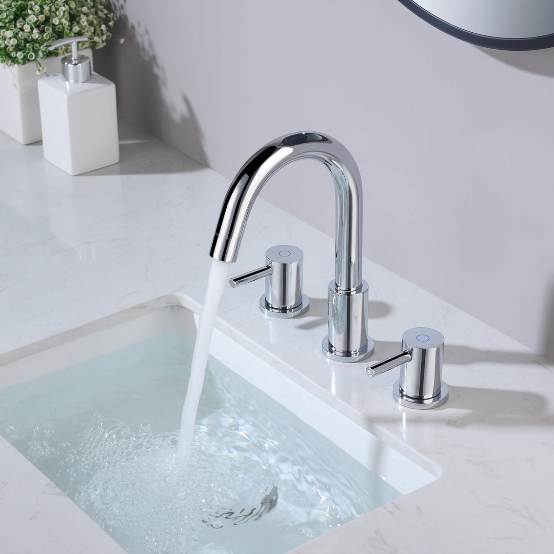 Halo 8" Widespread Bathroom Faucet