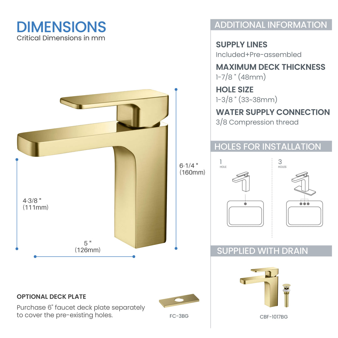 Fusion Single-Handle Bathroom Faucet